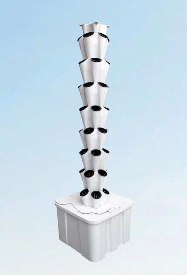 GK 40 Pro Hydroponic Tower Starter Setup 1 Tower 1×60L Tank